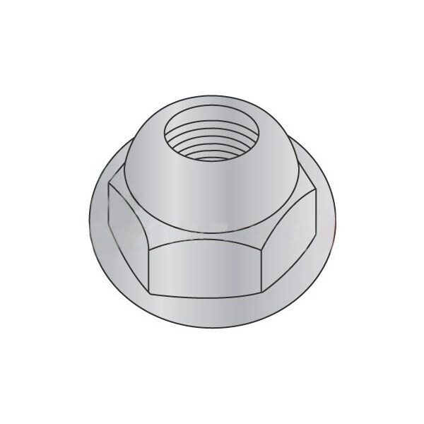 Newport Fasteners Cap Nut, #10-24, Zamac, Zinc Alloy, 0.291 in H, 1000 PK 678463 - main
